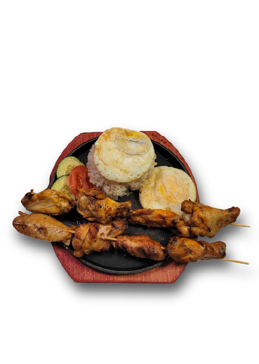 2PCS. CHICKEN BBQ SILOG