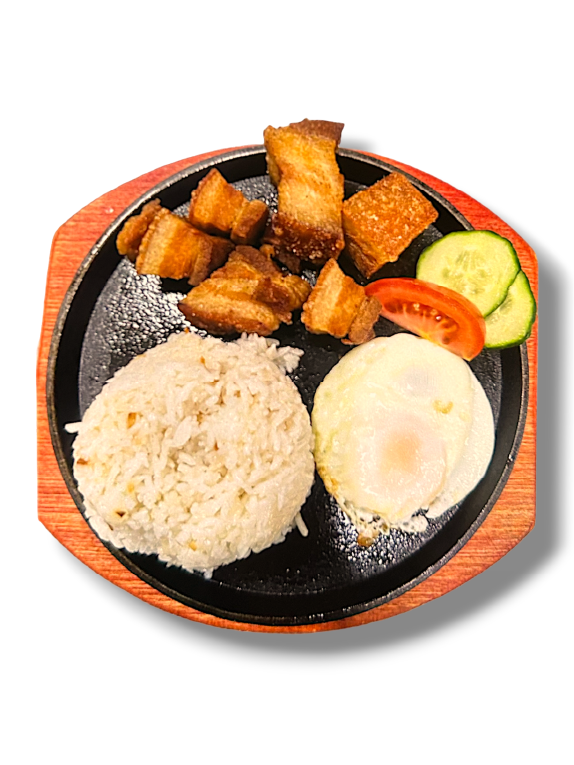 LECHON KAWALI SILOG