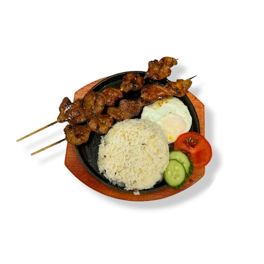 2PCS. PORK BBQ SILOG
