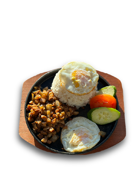 PORK SISIG SILOG